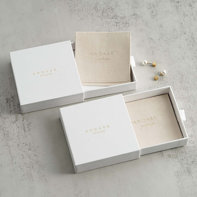 Custom Logo Packaging Pouches  - Velvet Jewelry Box ulasan dan harga