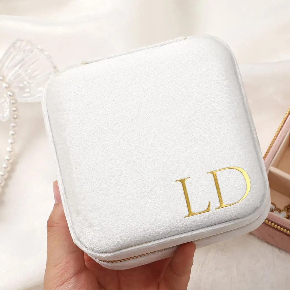 Personalized Jewelry Box Velve - Velvet Jewelry Box ulasan dan harga