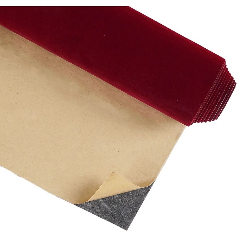 20cm/3m/5m/10m x 45cm Red Colo - Velvet Jewelry Box ulasan dan harga